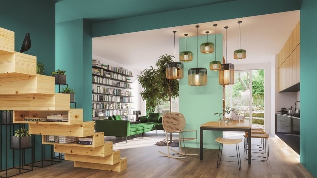 Дерево в интерьере