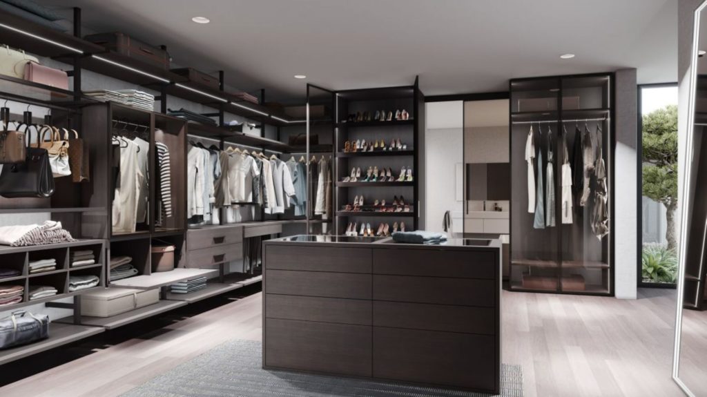 Большая гардеробная