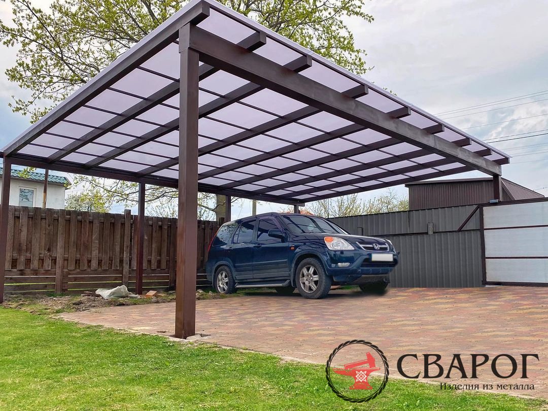 Преимущества навесов от производителя